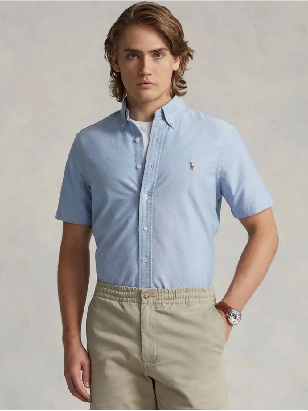 Polo Ralph Lauren Classic Fit Short Sleeve Iconic Oxford Shirt 4XL Tall NWT NEW